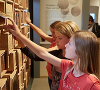 Bild: Kinder im Museum "Erlebnis Cadolzburg"